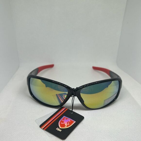 Khan Mirrored Mens Sunglasses  - Picture 2 of 3